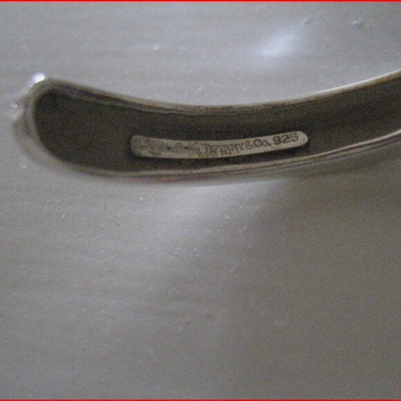 Tiffany & Co Graffiti Silver Cuff Bracelet Paloma Picasso 'X' Retired, Vintage, - Picture 2 of 3